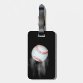 Smokin Baseball Bagagelabel (Achterkant verticaal)