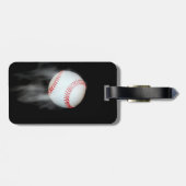 Smokin Baseball Bagagelabel (Achterkant horizontaal)