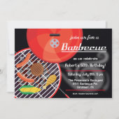 Smokin BBQ Grill Party uitnodiging (Voorkant)