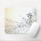 Smokin Cowboy Mousepad Muismat (Met muis)