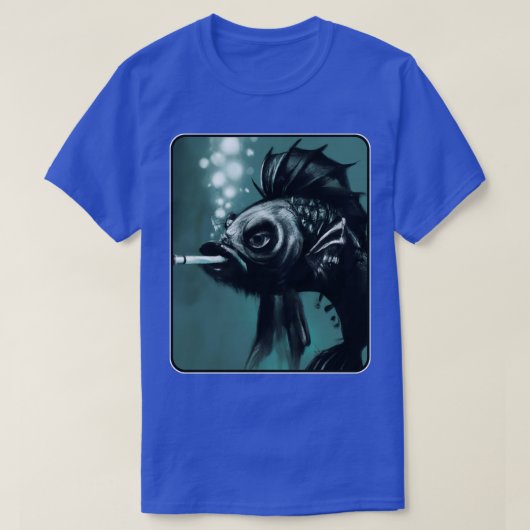 Smokin Fish Puff Pass T-shirt (Design voorkant)