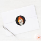 SMOKIN' GOALIE RONDE STICKER (Envelop)