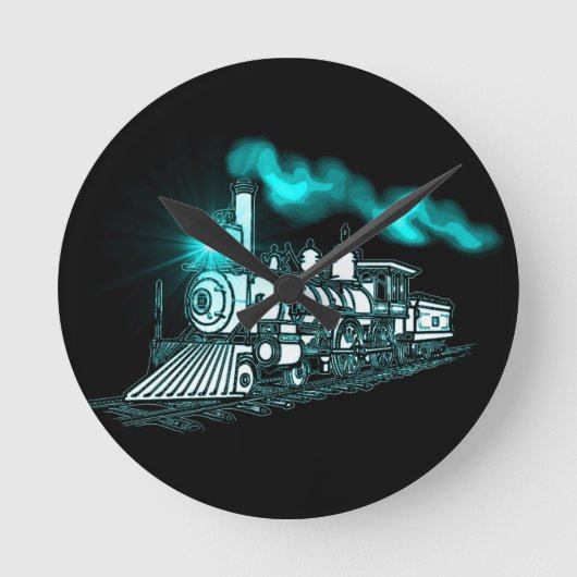 Smokin Green Train Ronde Klok (Voorkant)