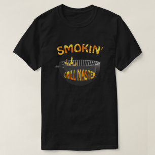 Smokin Grill Master Black T-shirt