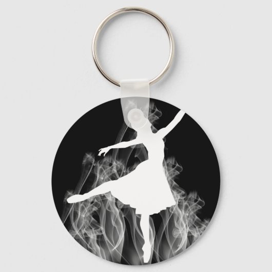 Smokin' Hot Ballerina Dancer Sleutelhanger (Voorkant)