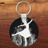 Smokin' Hot Ballerina Dancer Sleutelhanger (Voorkant)