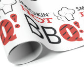 Smokin' Hot BBQ Cadeaupapier (Rol Hoek)