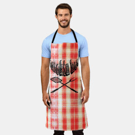 smokin' hot BBQ schort | m3galleryStudio