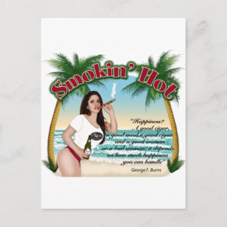Smokin Hot Briefkaart
