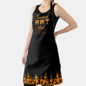 SMOKIN HOT DAD Flames Gepersonaliseerd Schort (Insitu)