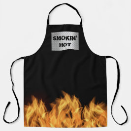 Smokin 'Hot Flames Grill Schort