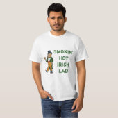 Smokin' Hot Irish Lad T-shirt (Voorkant volledig)