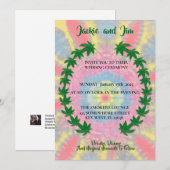 Smokin' Hot Wedding Invitation Kaart (Voorkant / Achterkant)