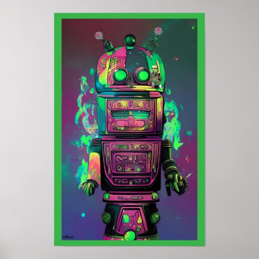 Smokin' Joebot Poster (Voorkant)