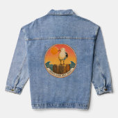 Smokin Lizards Designs spijkerjack Denim Jacket (Achterkant)