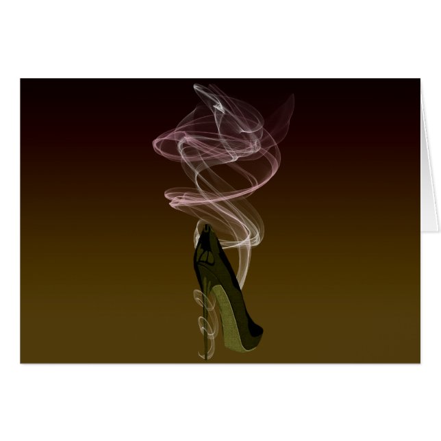 Smokin' Stiletto Shoe Art (Voorkant Horizontaal)