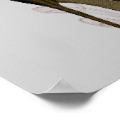 Smokin' Stiletto Shoe Art Poster (Hoek)