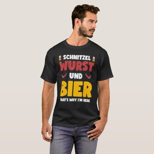 Smoking And Grilling German Wurst 12 T-shirt (Voorkant volledig)