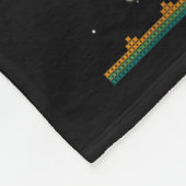 Smoking Cat Cigarette Meme Sarcasm Ugly Christmas  Fleece Deken (Hoek)