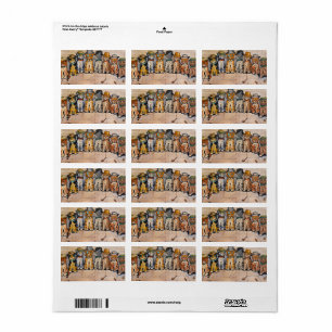 Smoking Cats by Louis Wain Etiket