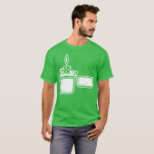 Smoking Cigarette Gas Lighteree shirt design retro (Voorkant volledig)