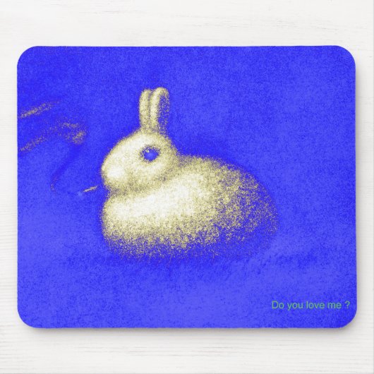 Smoking Rabbit Muismat (Voorkant)