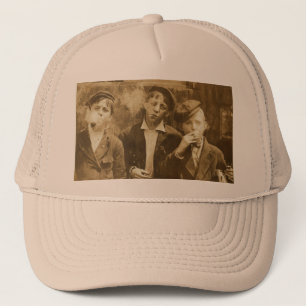 Smoking Trucker Hat Pet