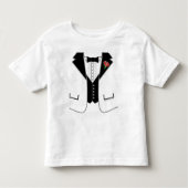 smoking-witte jas kinder shirts (Voorkant)