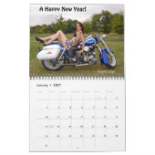Smokin'Hot Biker Babe/Bikes 2016 Kalender (Jan 2027)