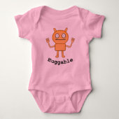 Smokkelbaar - Baby Jersey Bodysuit (Voorkant)