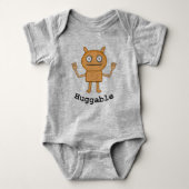 Smokkelbaar - Baby Jersey Bodysuit (Voorkant)