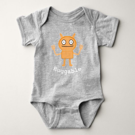 Smokkelbaar - Baby Jersey Bodysuit (Voorkant)