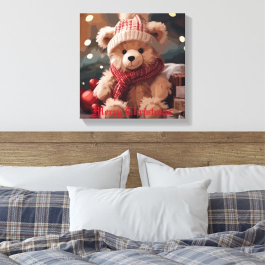 smokkelbaar canvas afdruk (Insitu (Slaapkamer))