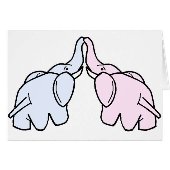 Smokkelende olifanten (Voorkant Horizontaal)