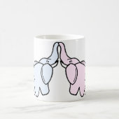 Smokkelende olifanten koffiemok (Center)