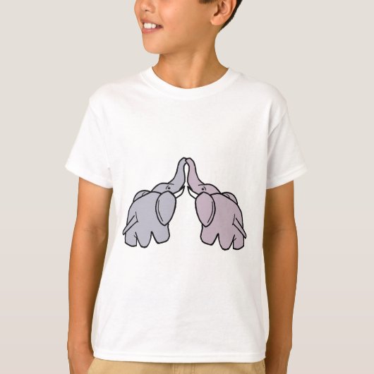 Smokkelende olifanten t-shirt (Voorkant)