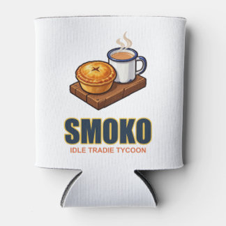 Smoko Stubby Holder, Taart en Kopje Tradie Cadeau Blikjeskoeler