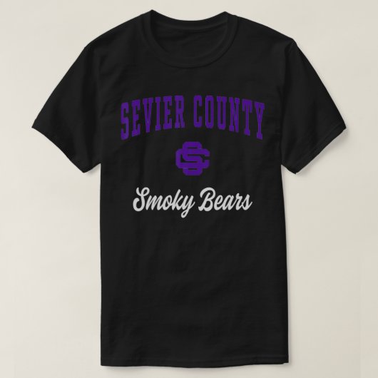 Smoky Beren in de provincie Sevier T-shirt (Design voorkant)