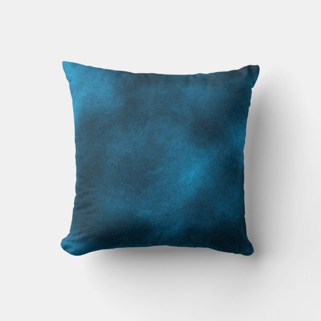 Smoky Blue Decorative Accent Pillow Kussen (Voorkant)