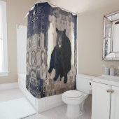 Smoky Blue Mountain Beer Shower Curtain Douchegordijn (In situ)