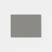 Smoky Charcoal Solid Color Post-it® Notes (Voorkant)