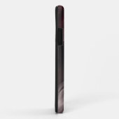 Smoky Elegant Marmer op Donkergrijs Case-Mate iPhone Case (Achterkant/rechts)