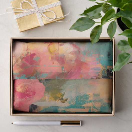 Smoky Flapper Glam Decoupage Tissuepapier (Geschenk)