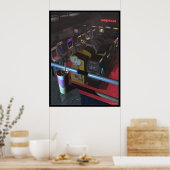 Smoky Game Room Poster (Keuken)