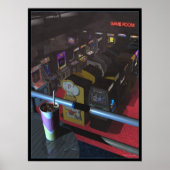 Smoky Game Room Poster (Voorkant)