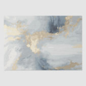 Smoky Grey Aquarel Splash 2 Tissuepapier (Voorkant)