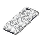 Smoky Grey Bike iPhone case Hoesje (Onderkant)