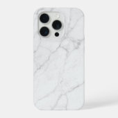 Smoky Grey Marble Swirl iPhone Hoesje (Achterkant)