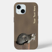 Smoky Grey Tabby Kat Case-Mate iPhone Case (Achterkant)