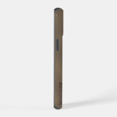 Smoky Grey Tabby Kat iPhone 15 Case (Rechterkant)